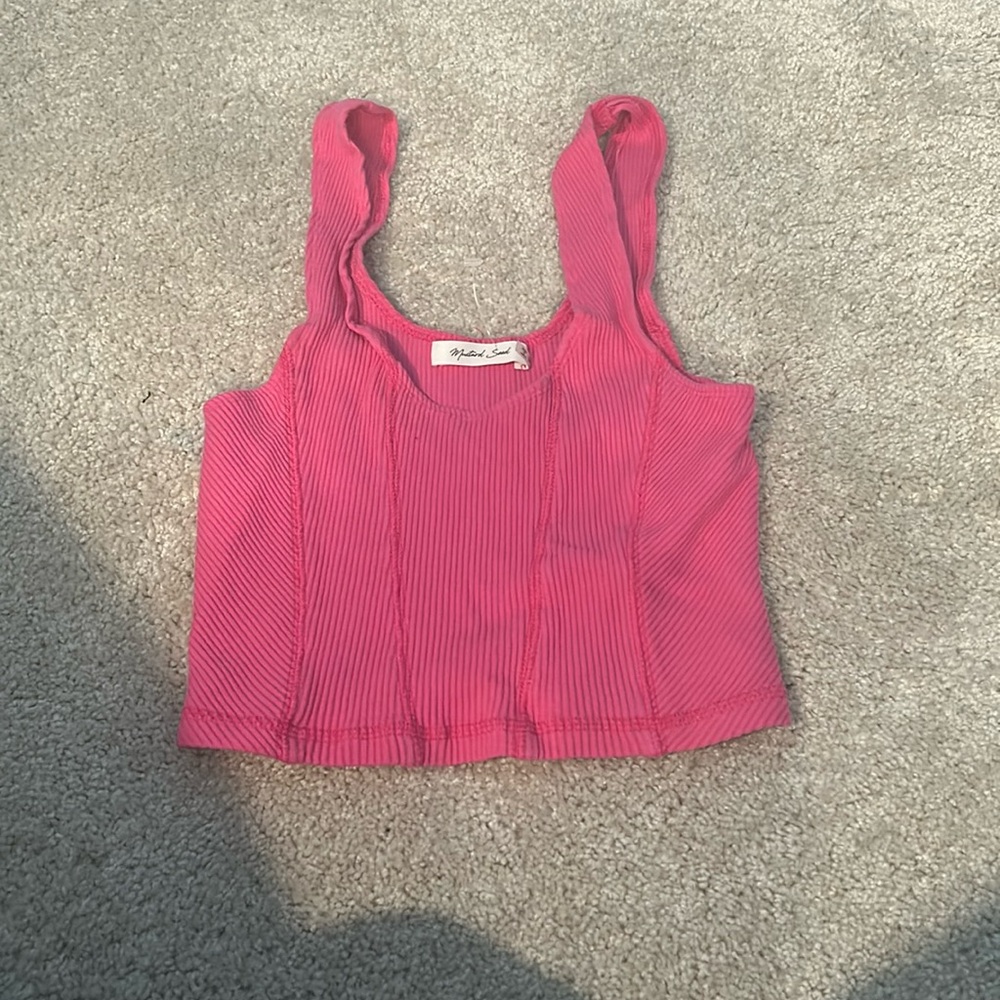Mustard Seed boutique pink crop